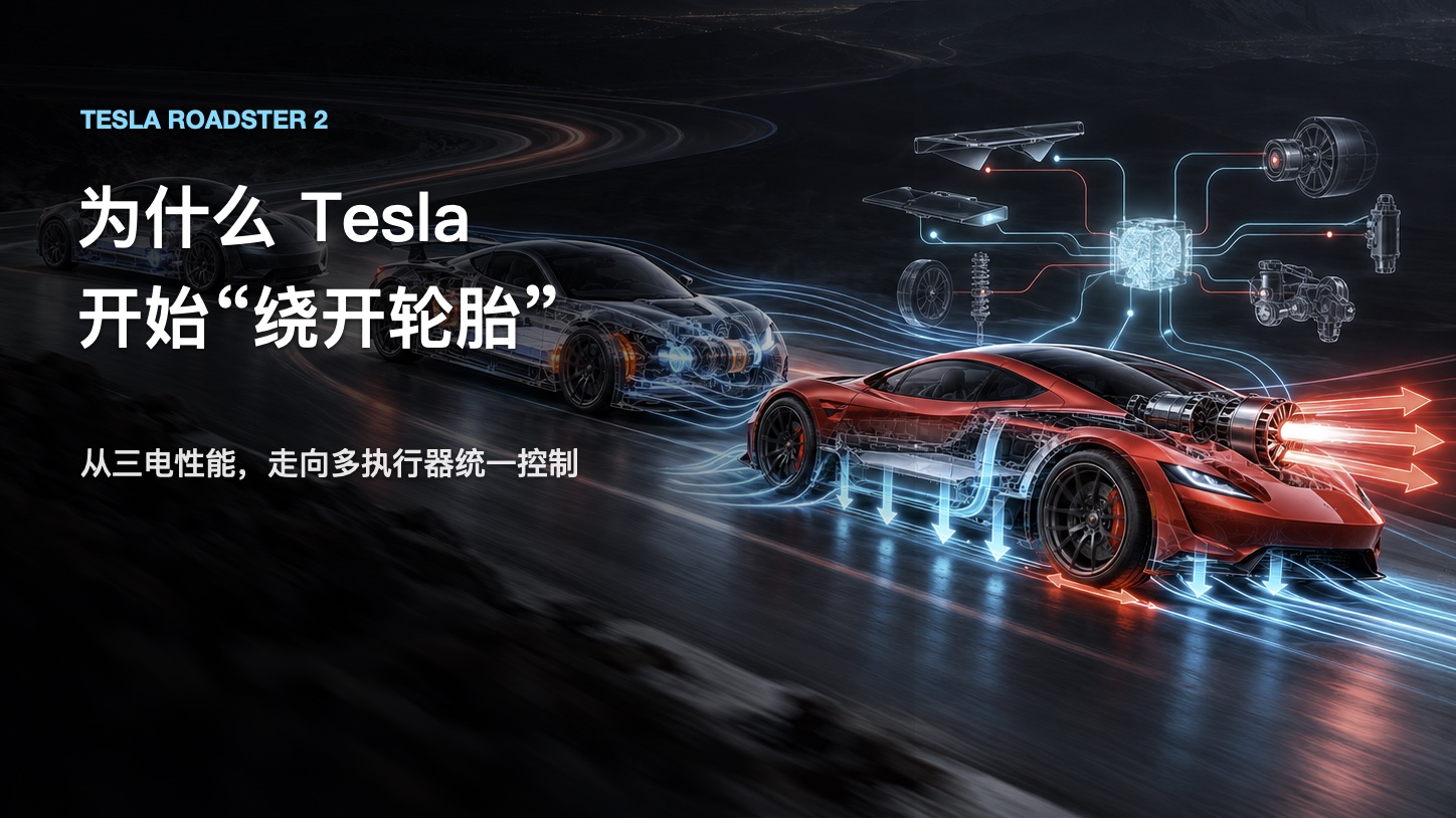 我真正关心的，不是 Roadster 2 会不会飞，而是 Tesla 为什么开始“绕开轮胎”